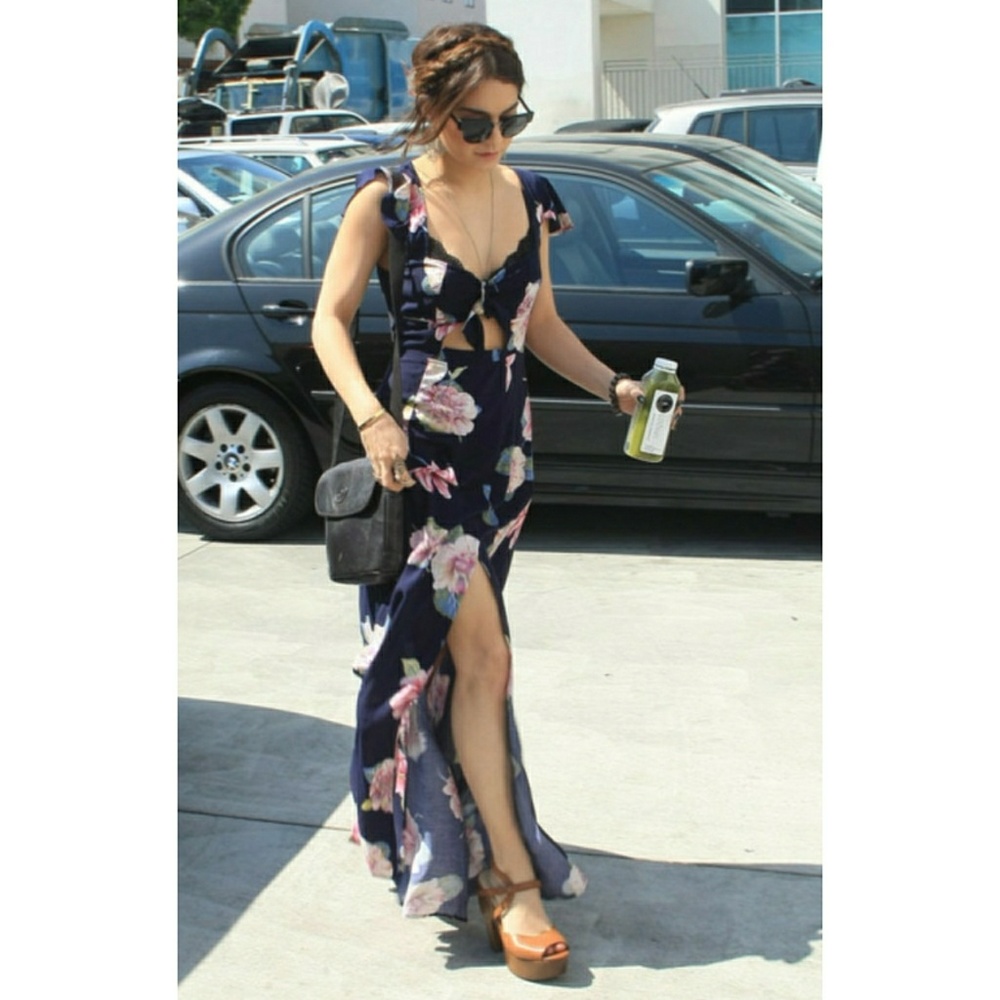 Reformation cutout dress